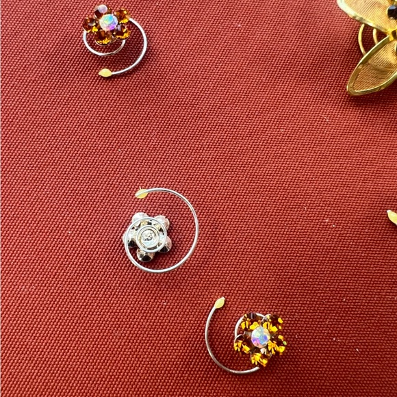 MARIGOLD YELLOW Earrings and hair accessories Set - Picture 9 of 9